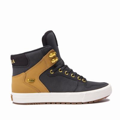 Női Supra VAIDER COLD WEATHER Magasszárú Cipő HU913804 Fekete/Barna